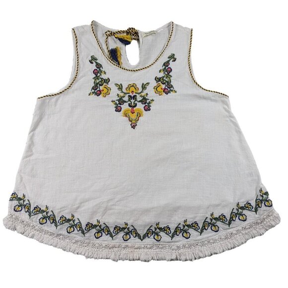 Max Studio Embroidered Swing Tank Size XL - Picture 1 of 6